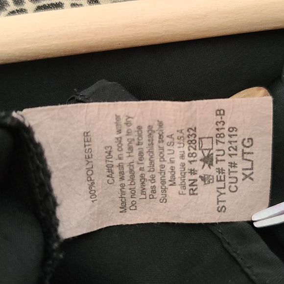 West Kei Women's Black Short Sleeve Tunic (Sz M/L) - Picture 9 of 9